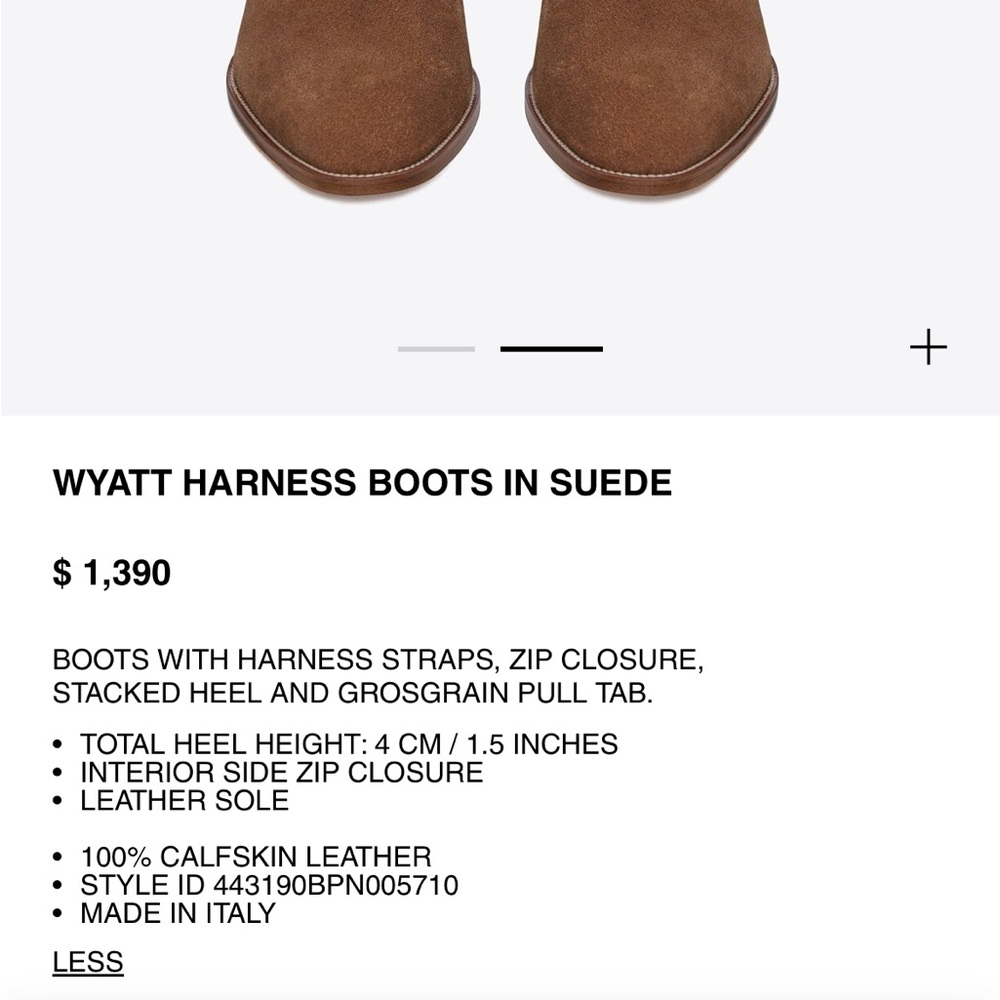 Saint Laurent boots - Picture 9 of 11